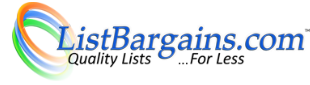 www.ListBargins.com - Quality lists... for less!